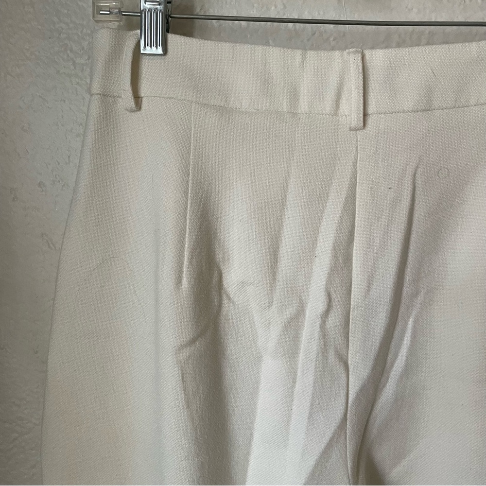 Pleated trousers high rise ankle crop - Picture 6 of 9